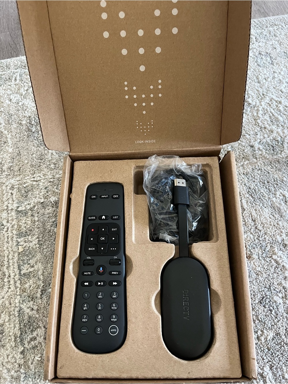 DIRECTV Gemini Air Streaming Device with Voice Remote & Original Box - Picture 2 of 3
